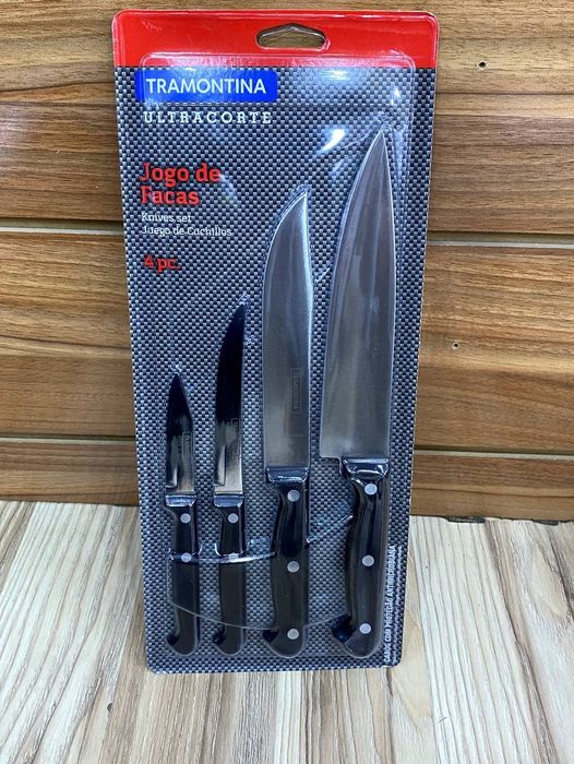 Набор кухонных ножей Tramontina 5 предметов

• Изготовлены из высокока