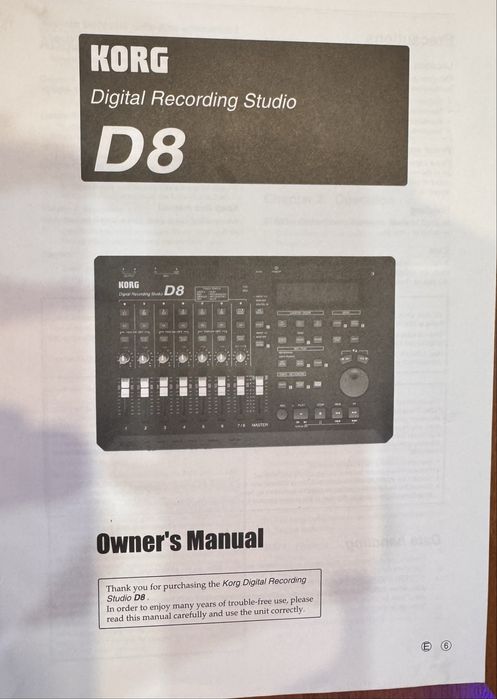 Цифровой многодорожечный рекордер KorgD8