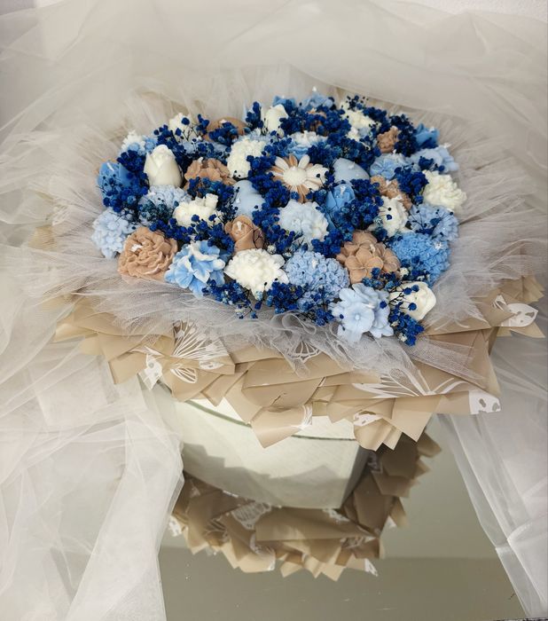 Ароматни букети от соев восък - красота и уют за свеки дом