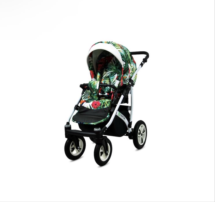 Cărucior 3 in 1, baby lux, tropical