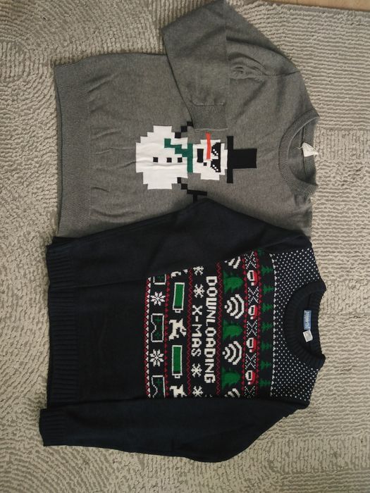 Коледни пуловери 140 см.