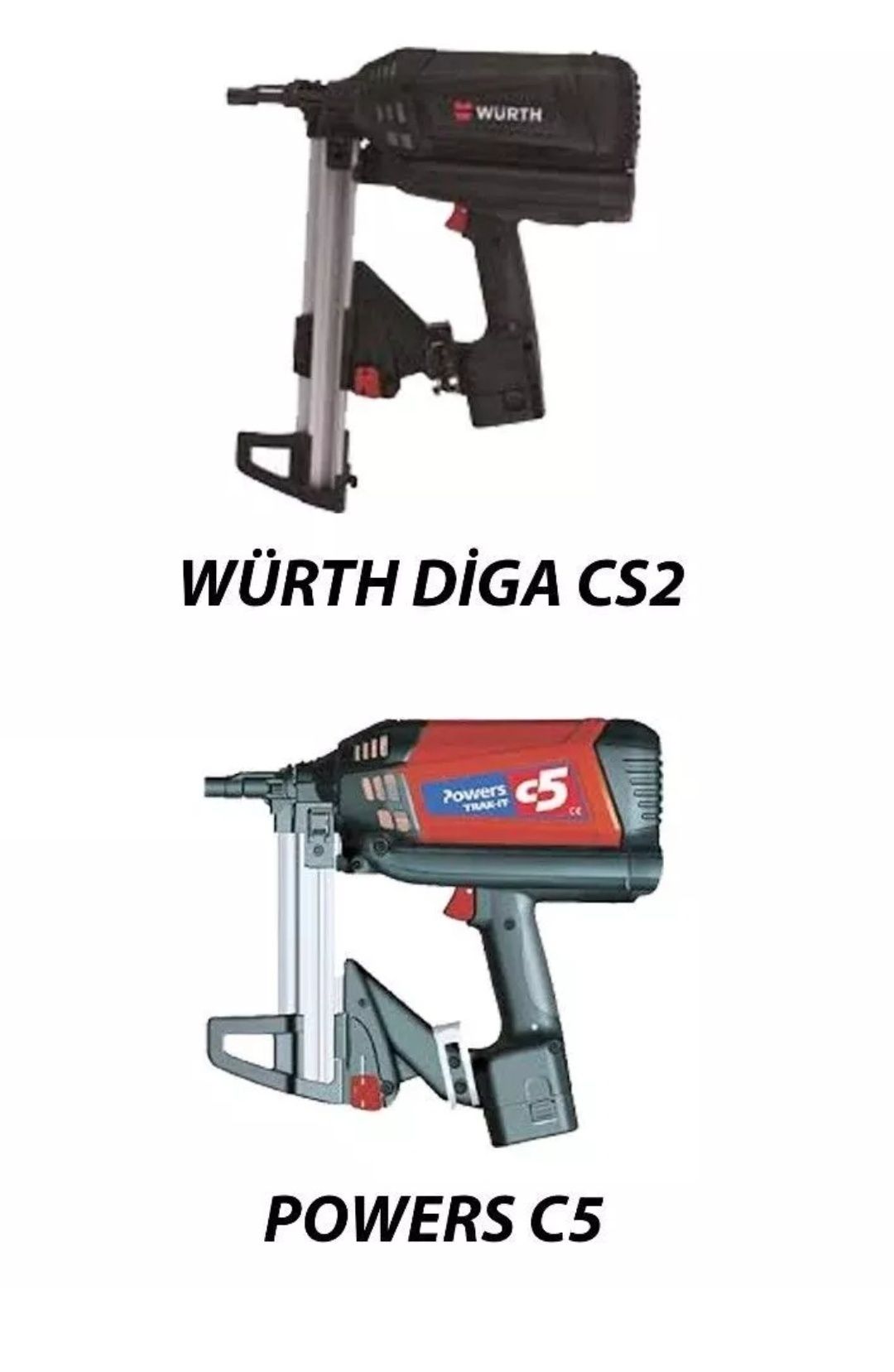 2,6x 22мм, 25, 30 , 27мм   MAX Powers Dewalt C5 Würth Diga Пирони газ