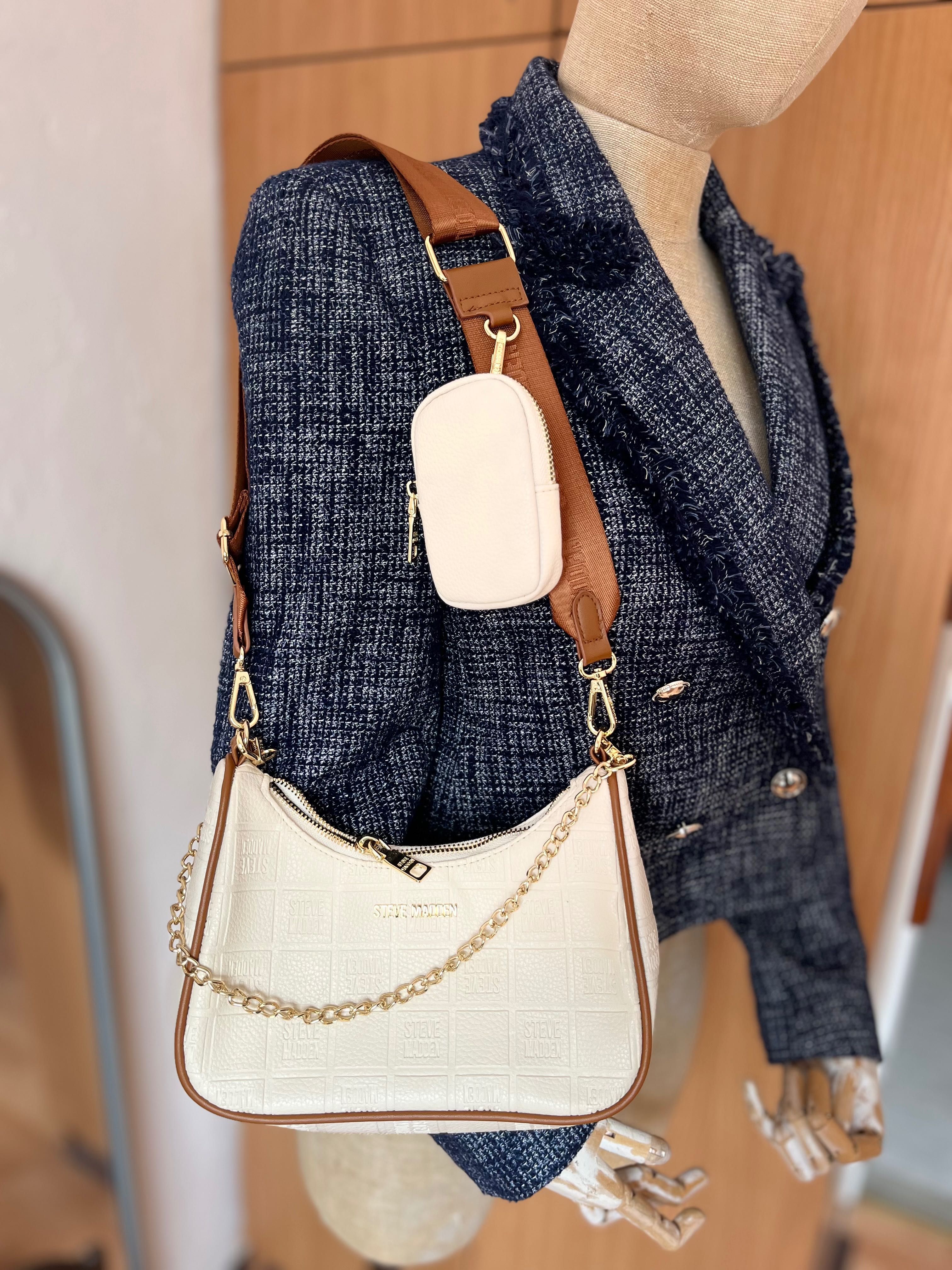Светла чанта Steve Madden