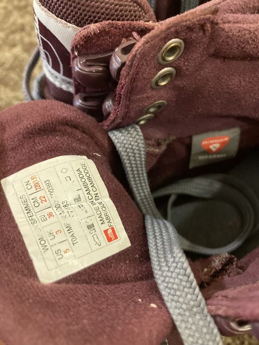 Дамски/детски туристически обувки- The  North Face—36номер