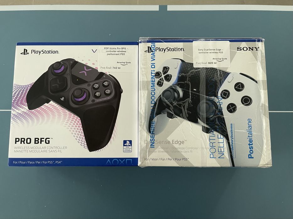 Controller PS5 si XBOX