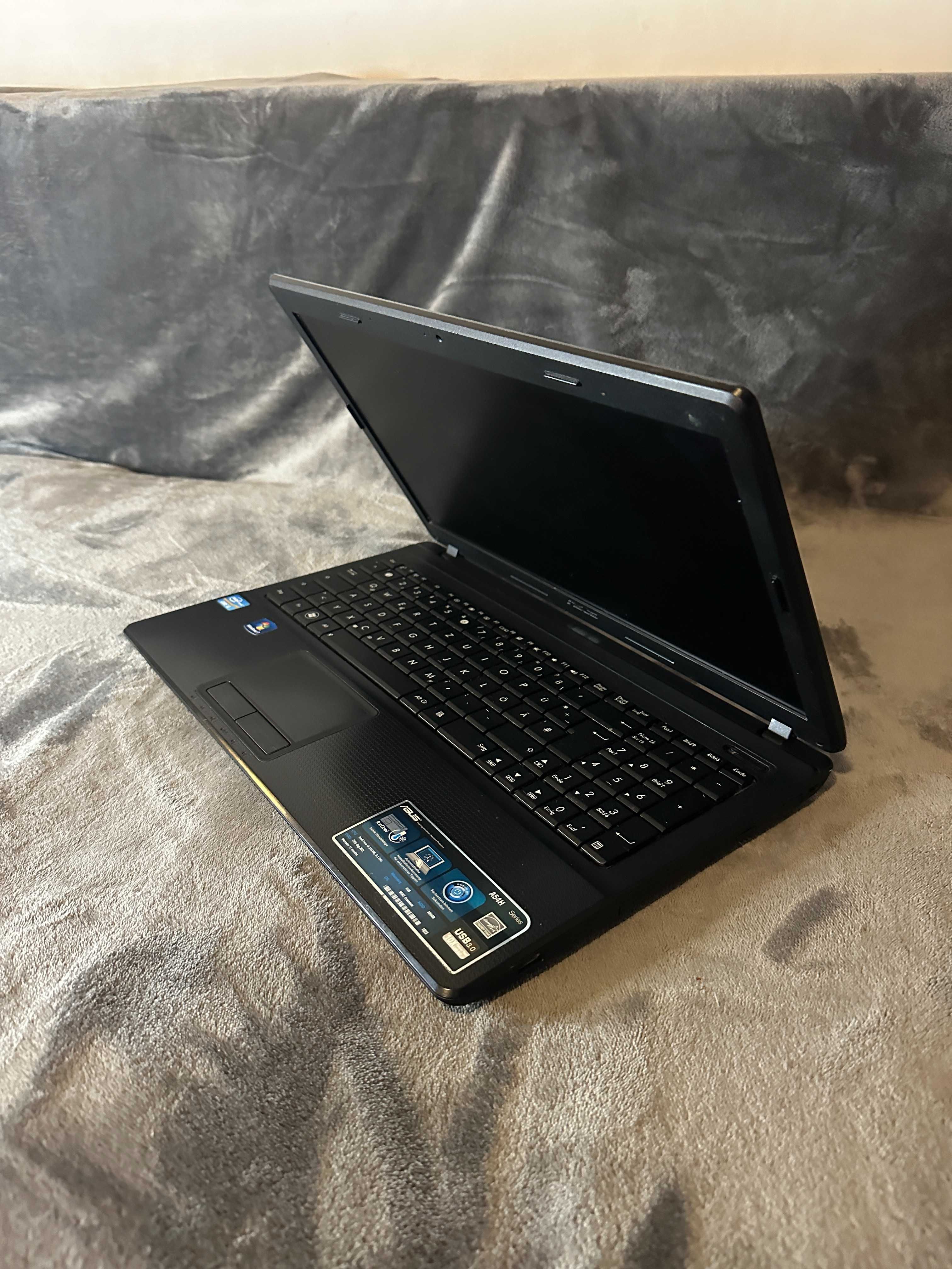 laptop asus A54h, core i3, ram 4 gb, hdd 320 gb