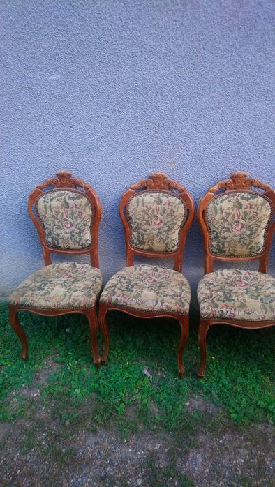 Set de 4 scaune vintage , stil Ludovic