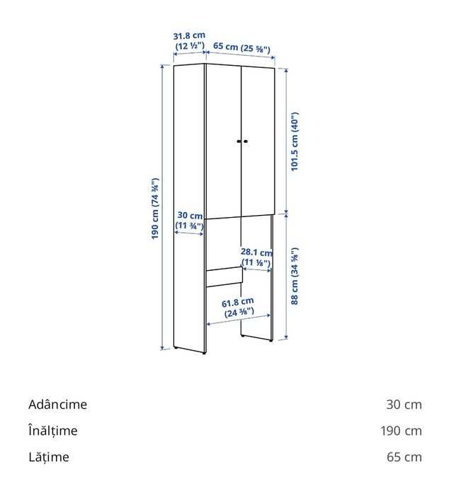 Set dulap de baie ikea