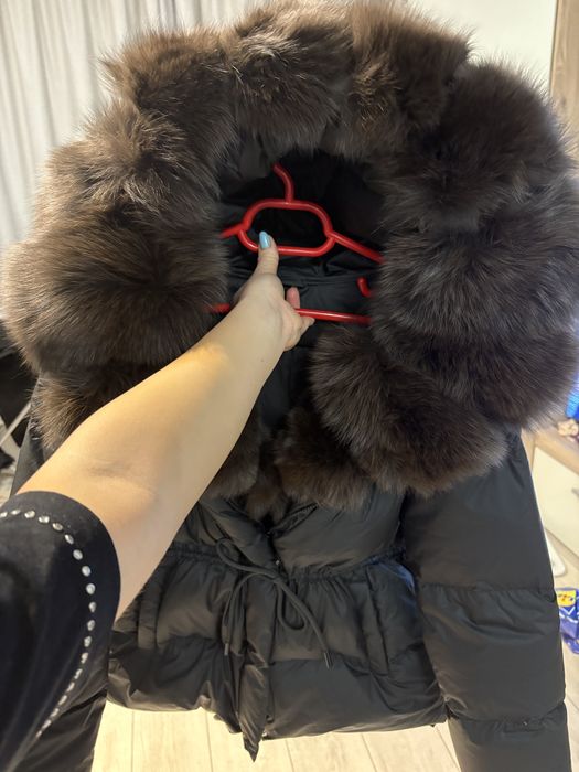 Vand geaca cu blana naturala