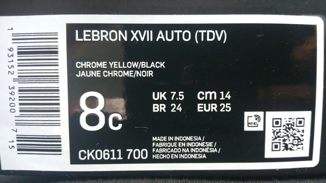 Nike Lebron XVII Auto