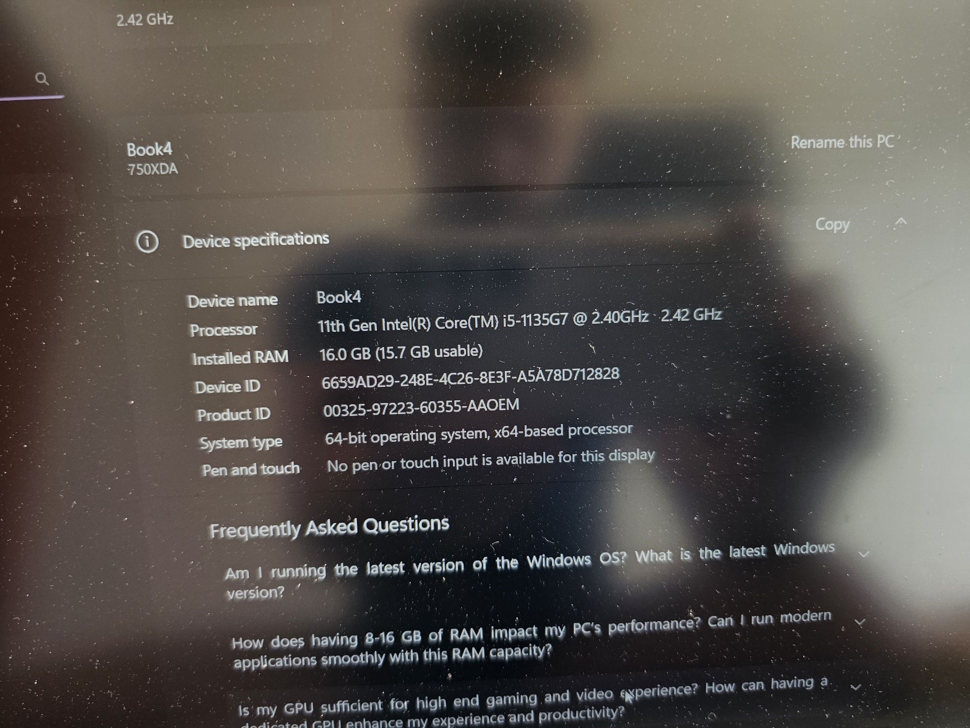 Samsung Galaxy Book 512GB 16GB RAM
