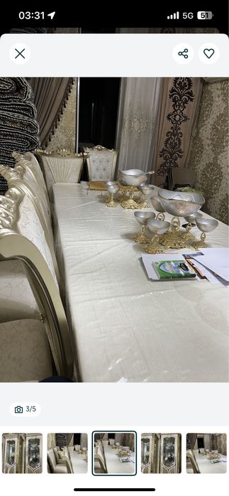 Гостинной стол и стул