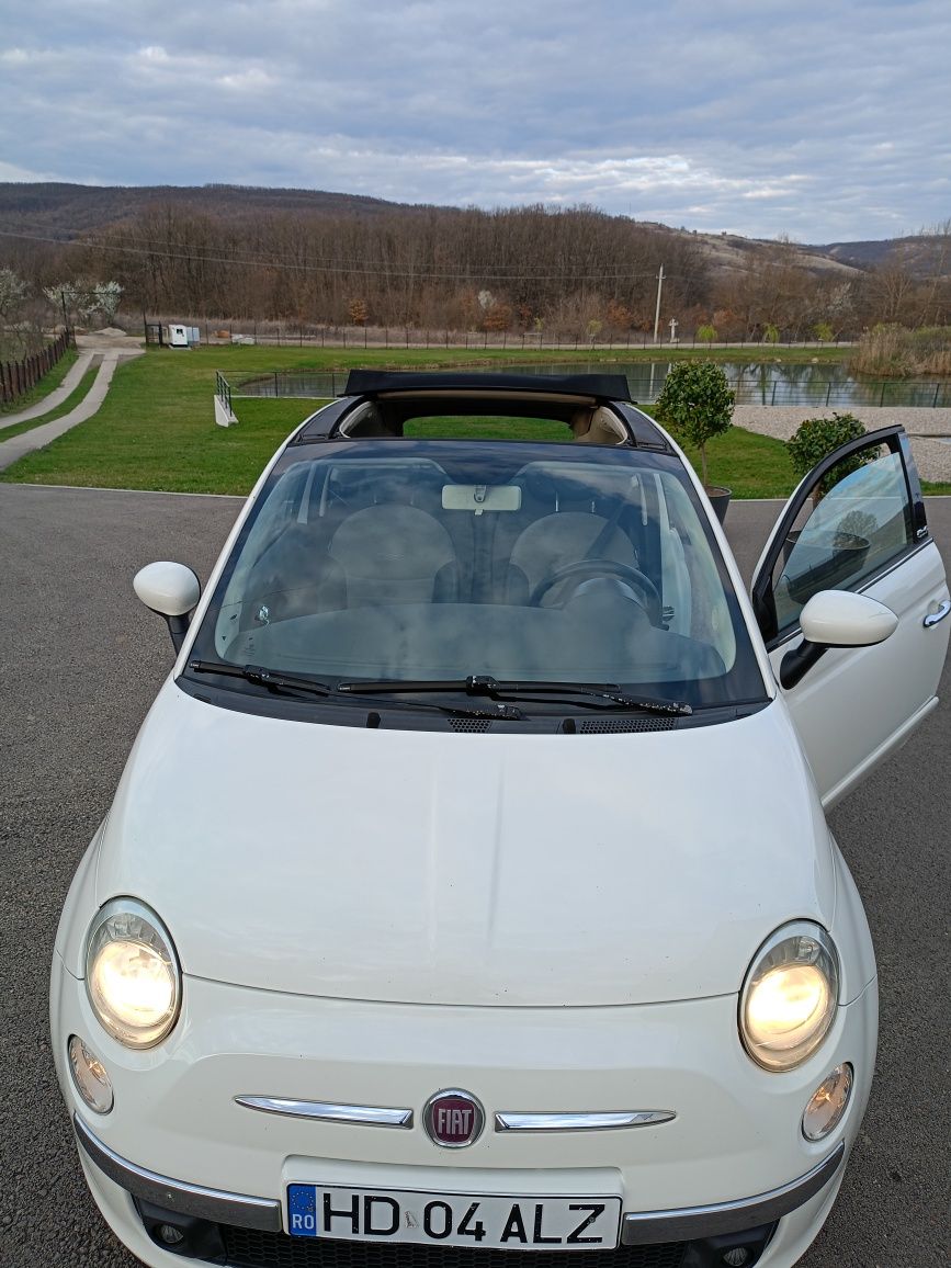 Vând Fiat 500 cabrio