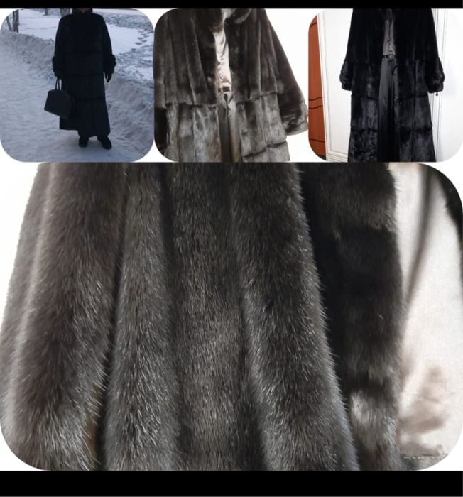 Норковая шуба отличном состоянии
