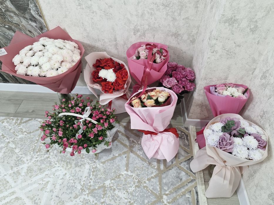 Цветы цветы букеты