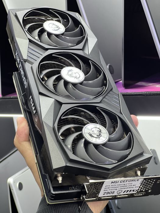 Videokarta MSI RTX 3070 Gaming Z Trio