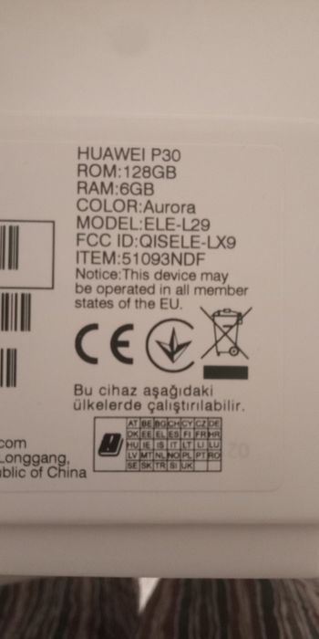 Huawei P30 Pro 6Gb RAM/128GB stare impecabila 10/10 Pret fix