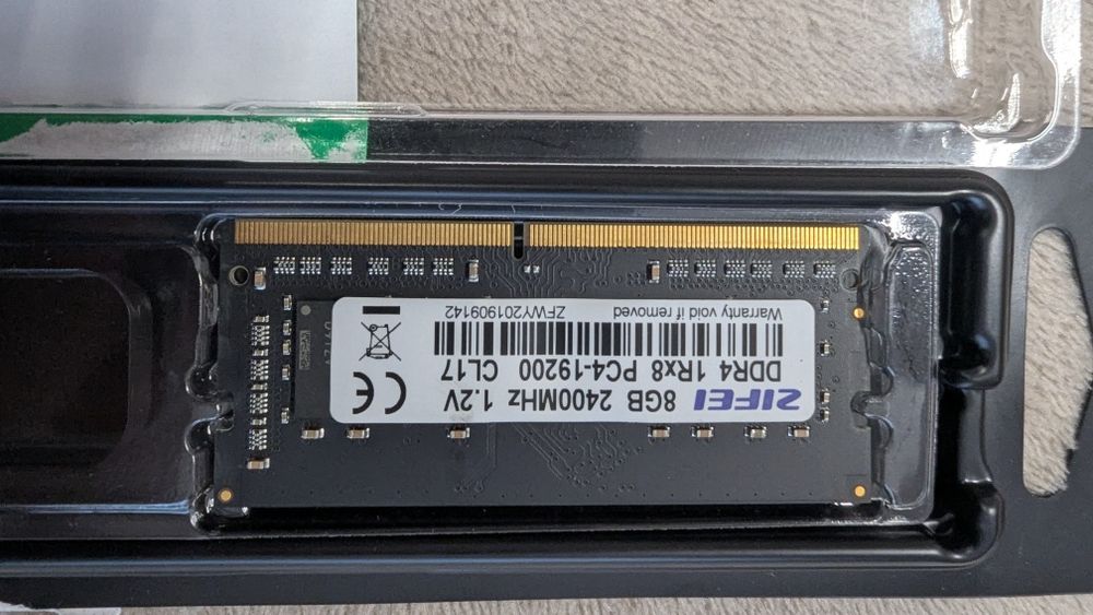 8GB DDR4 2400MHz