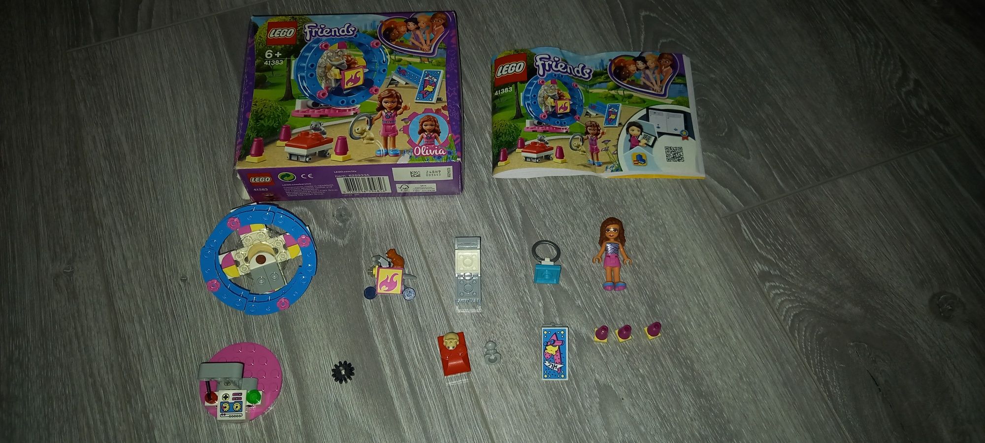 Lego Friends original ,,Terenul de joaca al hamsterului Oliviei"