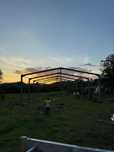 Vând structura metalica 10 stâlpi și 5 ferme