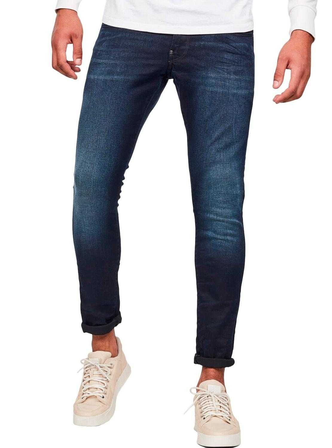 G-STAR REVEND SKINNY - Оригинални Мъжки Дънки
