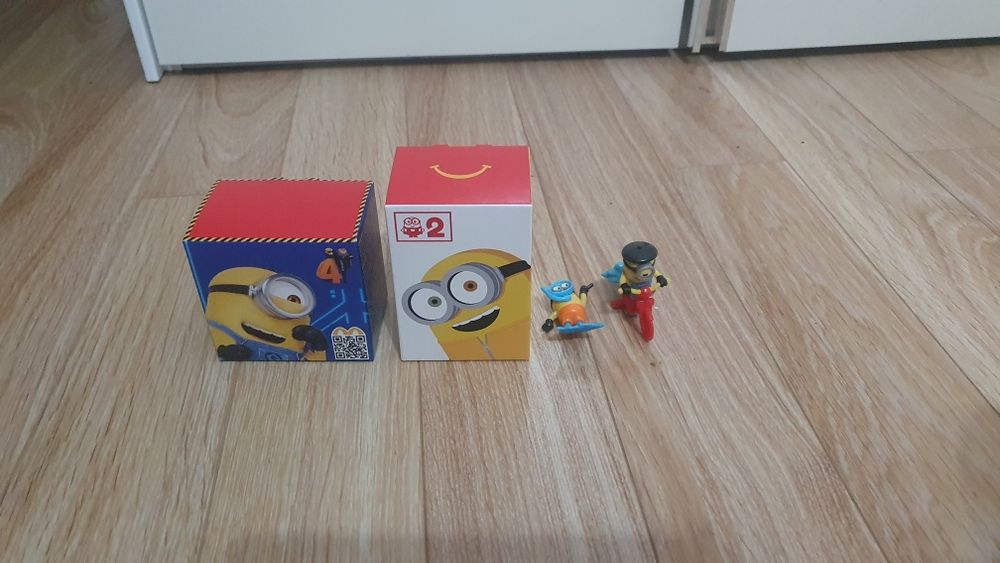 Minions McDonalds și Kinder