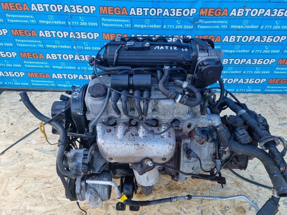 Двигатель F10CV на Matiz