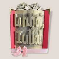 Carti sculptate personalizate - Book folding Romania