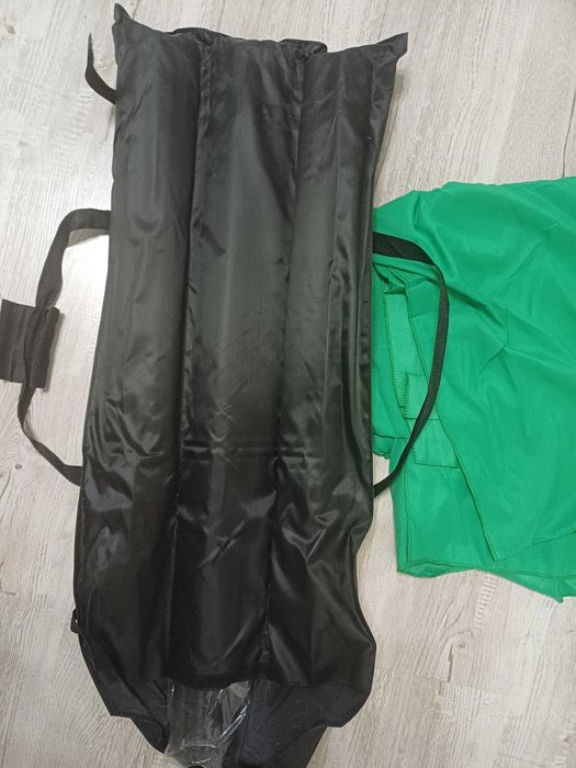 Set trepied pentru greenscreen, suport 2 x 3m cu pânză inclusă