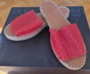 Дамски чехли от естествена кожа, нови