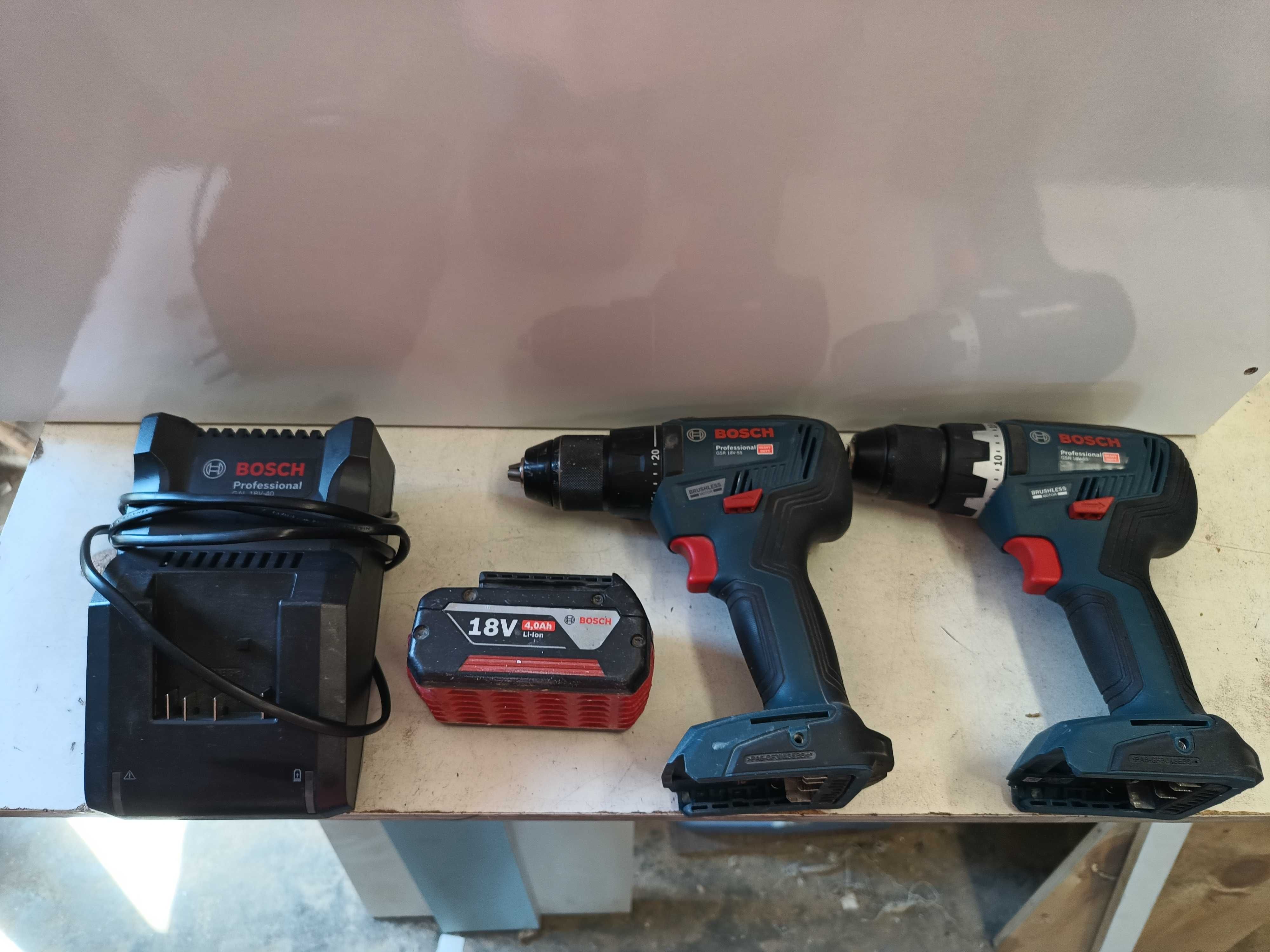 Винтоверт bosch gsr 18v-55