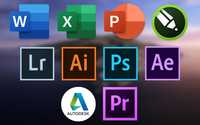 Программы Макбук Apple macOS Adobe Premiere Pro After Effects InDesign