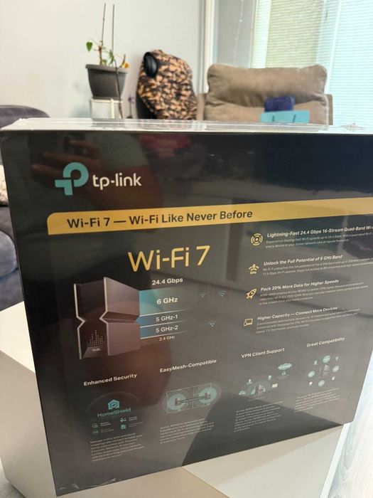 TP-Link Archer BE900 - BE24000 Quad-Band Wi-Fi Router