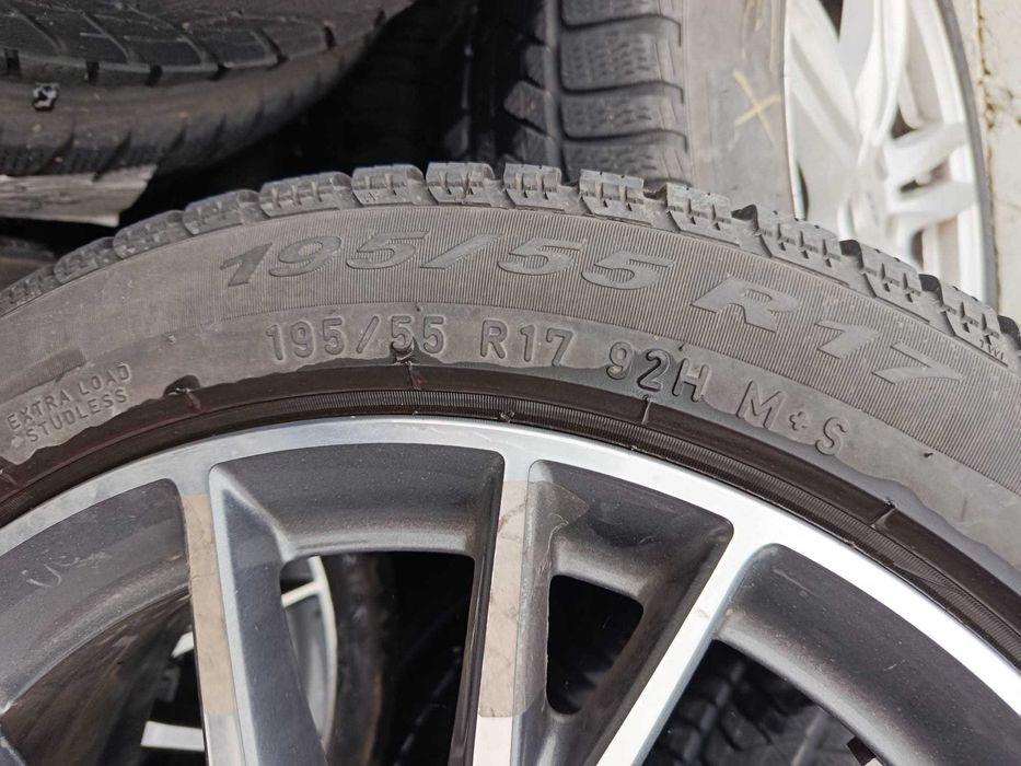 Jante Roti Bmw Seria 1 2 Cauciucuri Iarna 195 55 17 f40