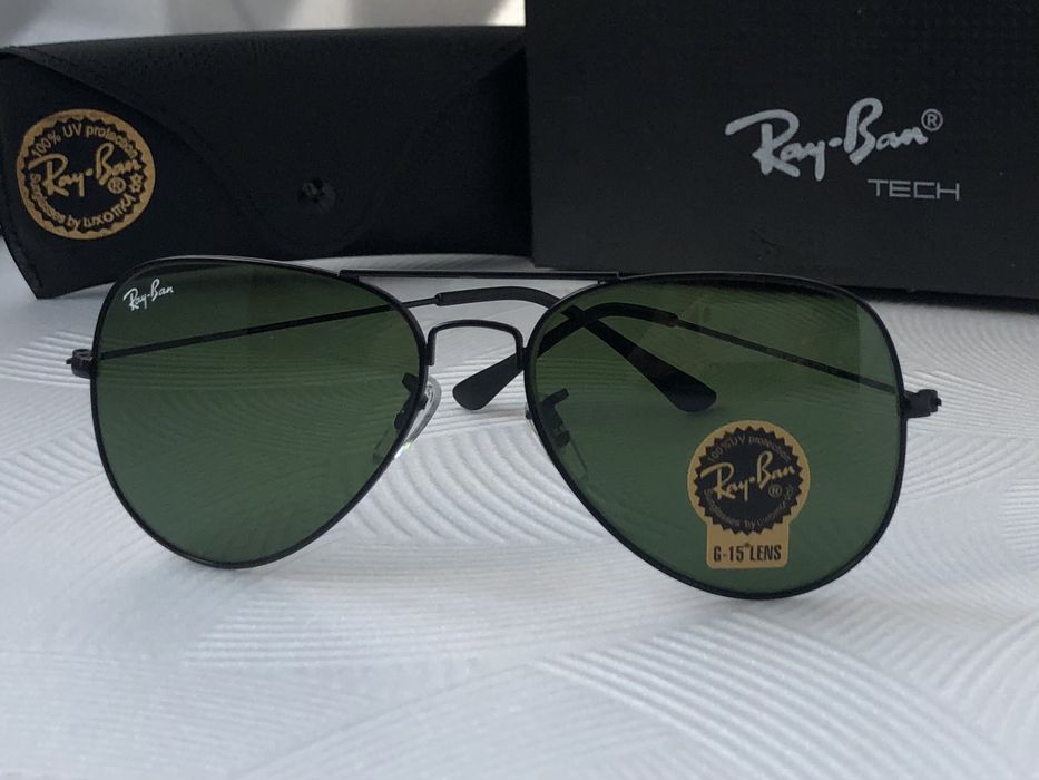 мъжки слънчеви очила авиатор минерално стъкло