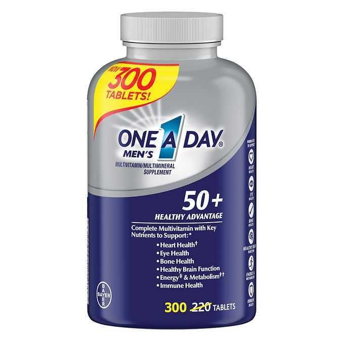 Мужские витамины One A Day Men 50+ 200 таб USA