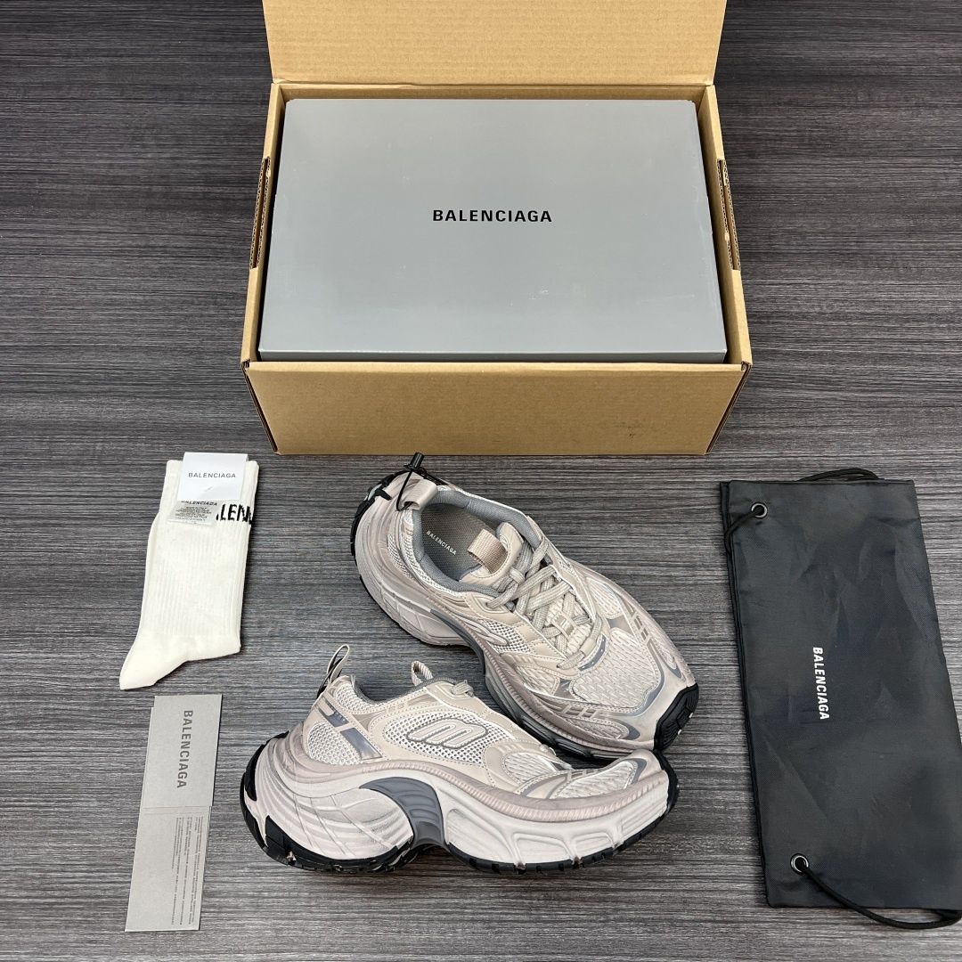 Adidasi Balenciaga 6XL unisex 35-45, bronz, tip Premium