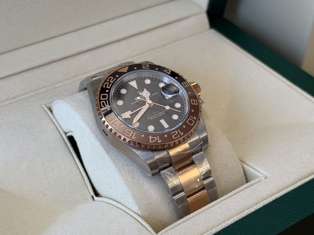 Часы Rolex GMT-Master II «Rootbeer»