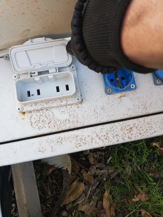 Ел. Табло за строителен обект