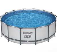 Cadru și Scară de piscină Steel Pro Max Bestway - Piscina Personalizat