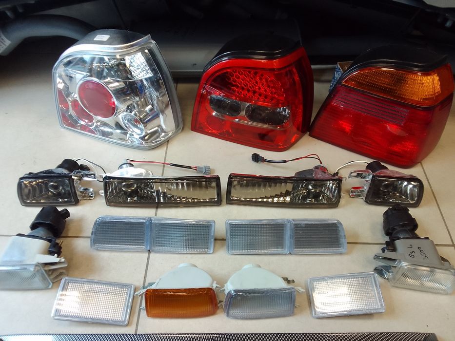 Гольф3 тюнинг поворотники стопы Фары Туманки Обманки запчасти бампера