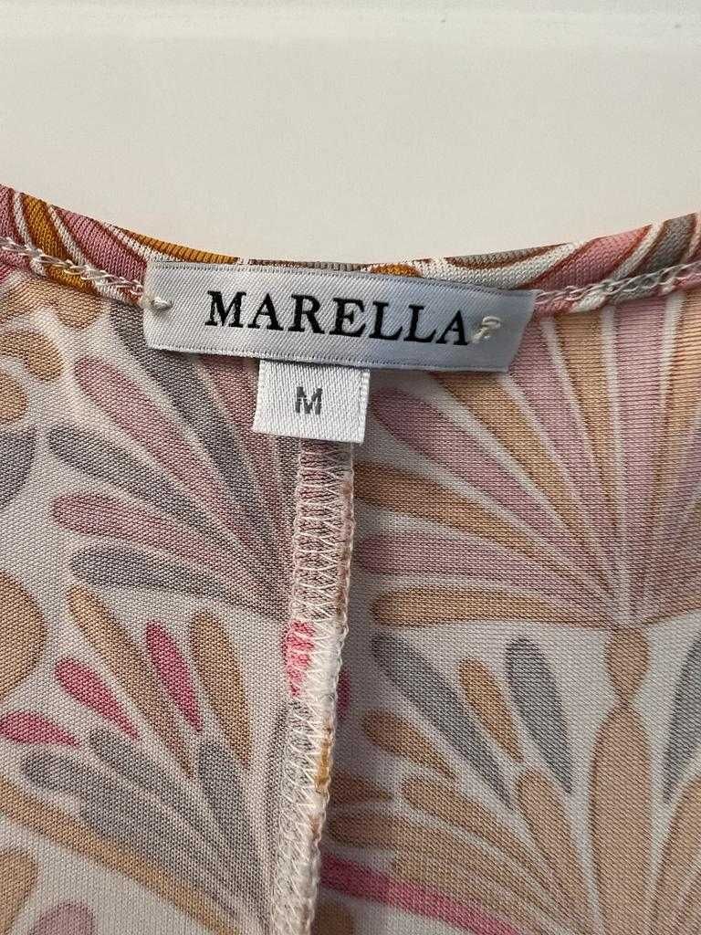 Rochie Marella, midi, petrecuta cu cordon