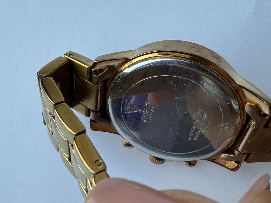 Ceas dama Guess auriu