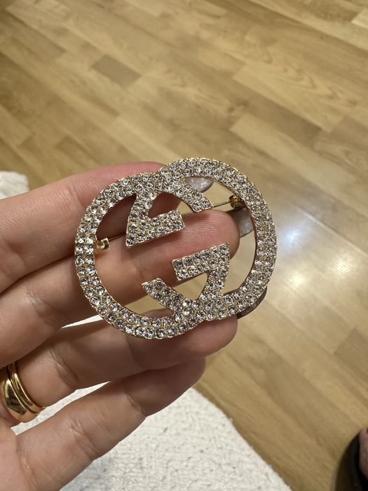 Brosa aurie Gucci