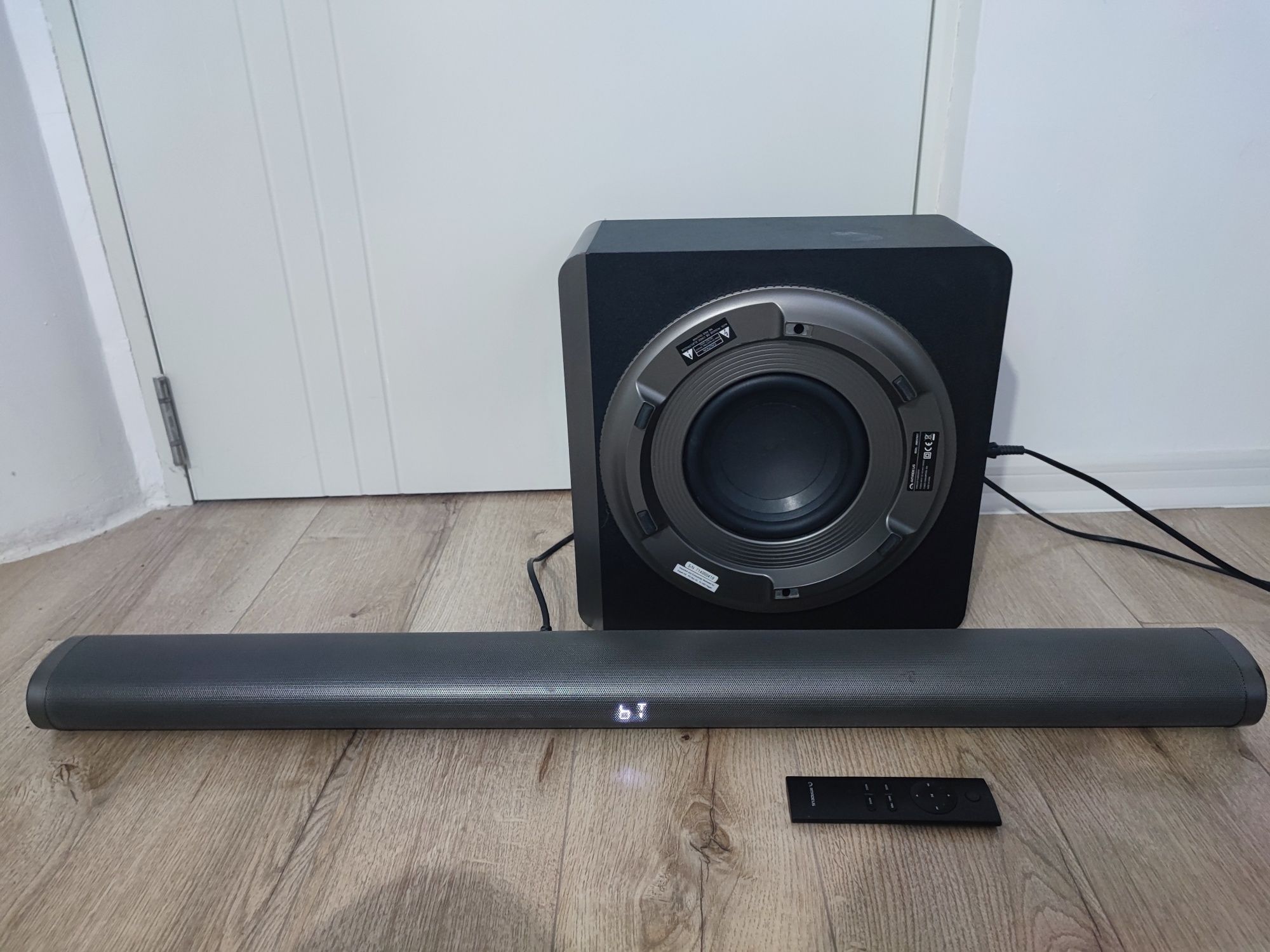 Soundbar Amedeus Amaestro17 Bluetooth USB Optic Aux telecomanda