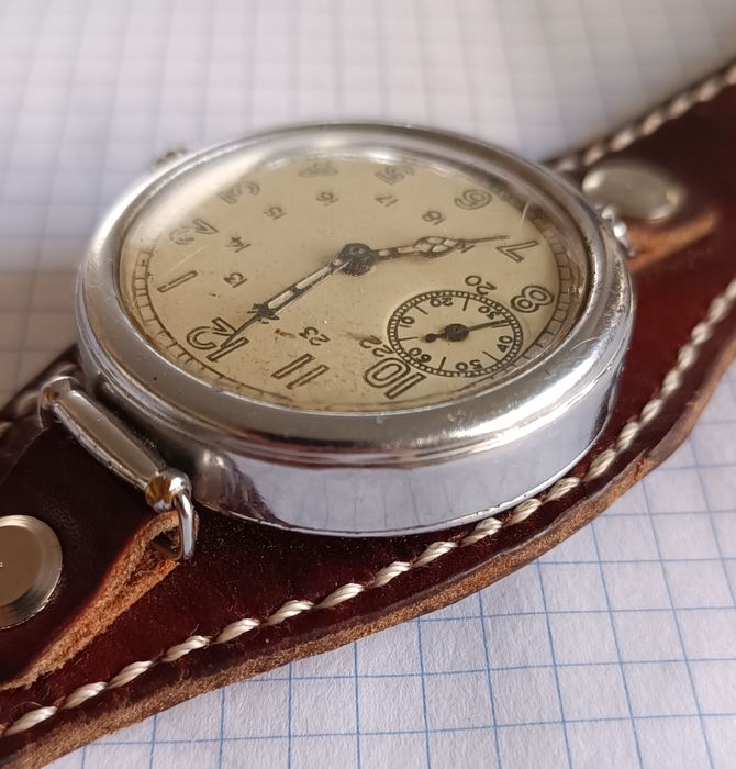 Старинные командирские часы Кировский мчз 40-50е годы