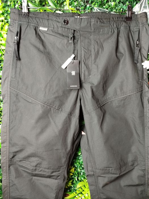 Оригинални мъжки панталони G-Star Raw Moto RCT W36 нови черни долнище