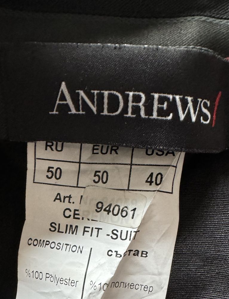 Костюм Andrews Coat Ceremony Slim