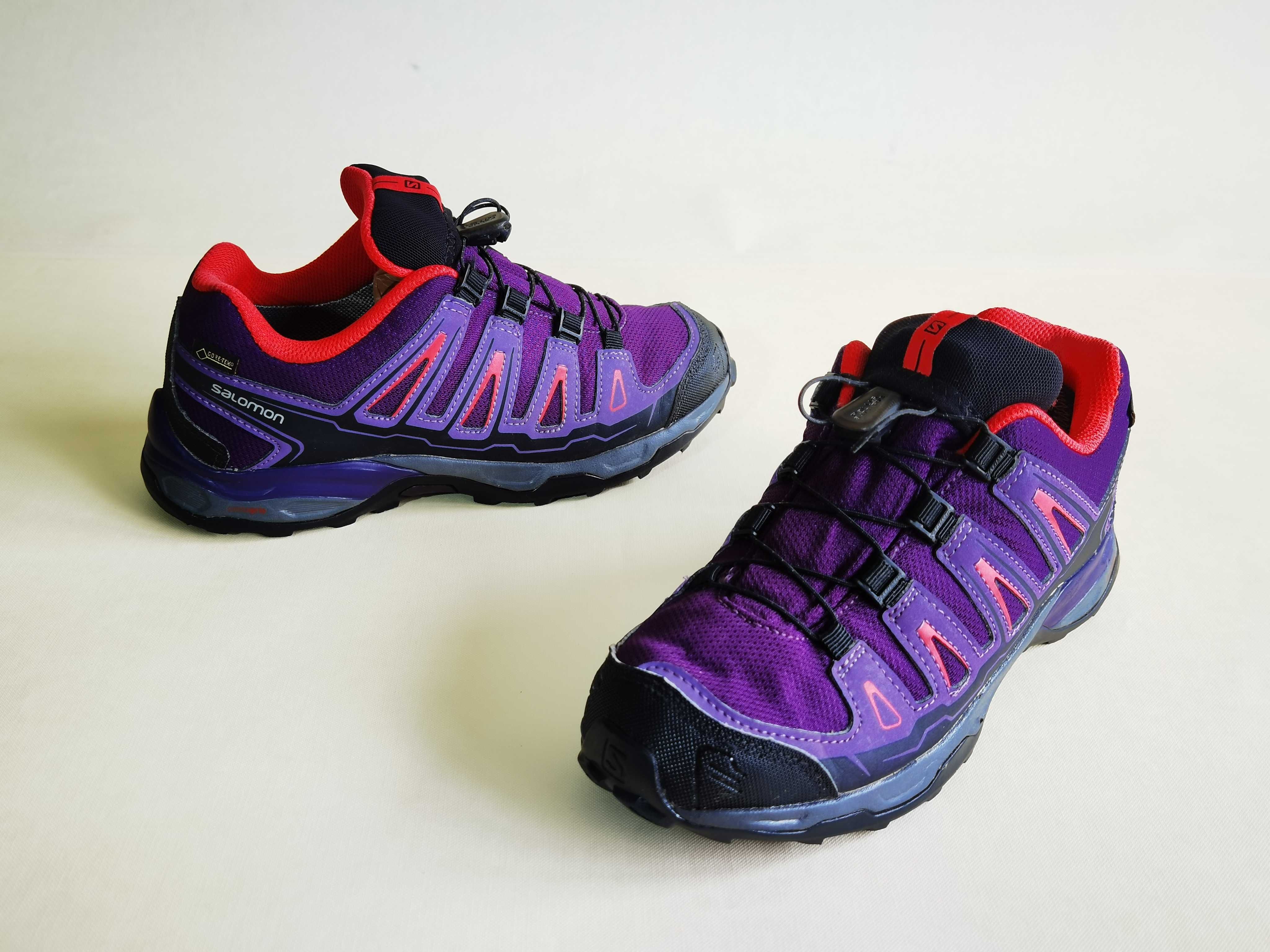 Bocanci copii ghete munte alergare 34 35 SALOMON  GORETEX Ca NOI