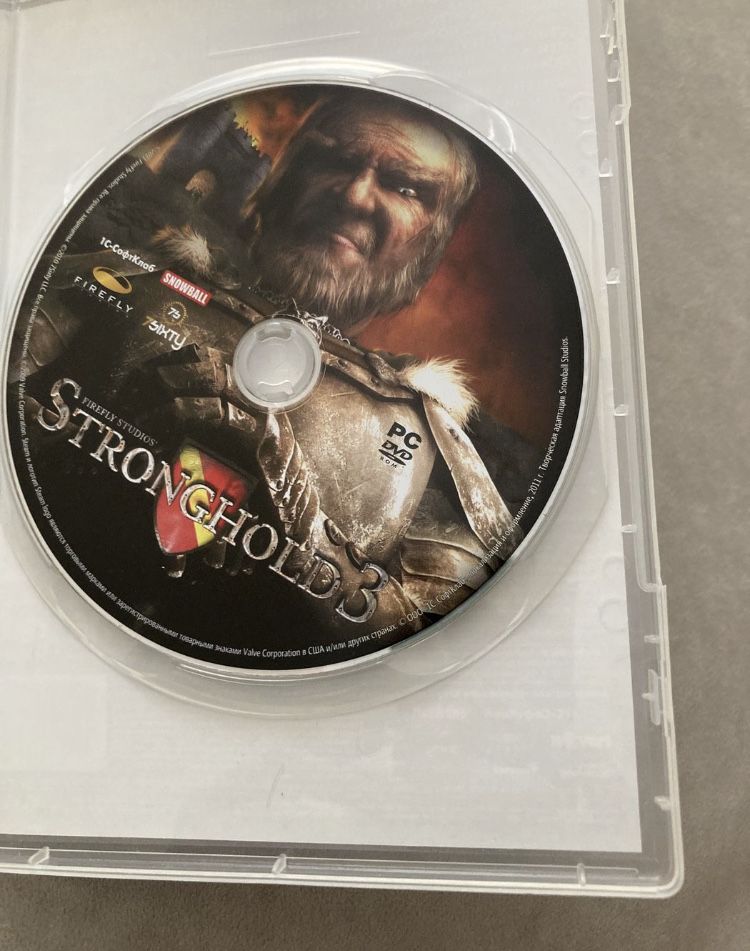 Stronghold 3 диск игра
